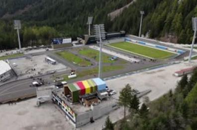 Olimpiadi Milano-Cortina 2026, porte aperte alla biathlon Arena