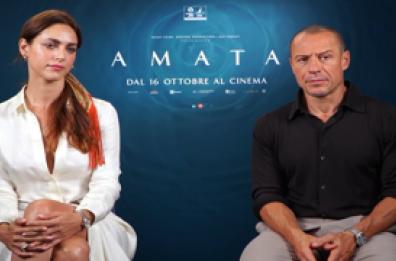 Miriam Leone e Stefano Accorsi a confronto sulla genitorialita', tema al centro del film "Amata"