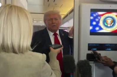 Trump: "La guerra e' finita, sono bravo a fare la pace"