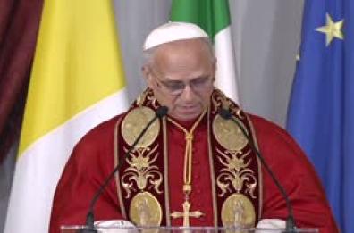 Il Papa all'Italia: "Calo della natalita', occorre aiutare le famiglie"