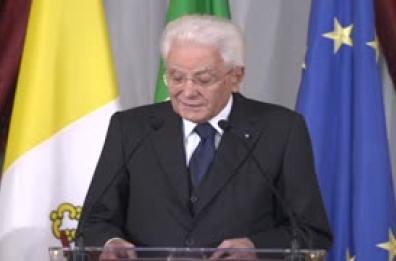 Mattarella: "Ue antidoto ai conflitti di ogni genere e alla guerra"