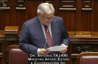 Tajani: "Su partecipazione Forza a Gaza spero nell'unita' politica"