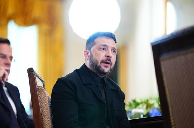 Zelensky è atterrato a Washington