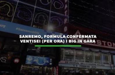 Sanremo, formula confermata. Ventisei (per ora) i big in gara