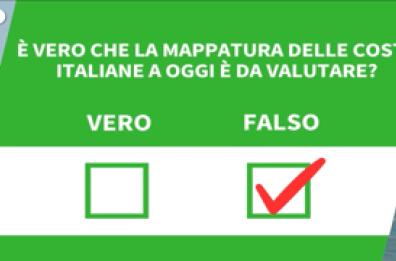 Ansa VERIFIED - E' vero che la mappatura delle coste italiane a oggi e' da valutare?