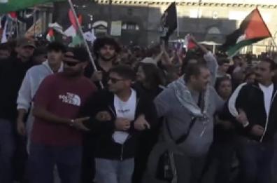 Gaza, anche a Napoli la mobilitazione non si ferma