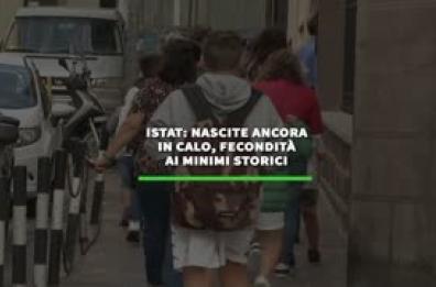 Istat: nascite ancora in calo, fecondita' ai minimi storici