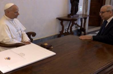 Vaticano, papa Leone riceve il premier libanese Nawaf Salam