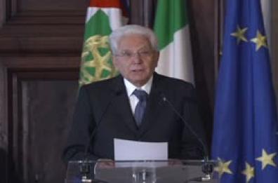 Mattarella: "In epoca di guerra, la ricerca non ammette frontiere" Mattarella: "In epoca di guerra, la ricerca non ammette frontiere"