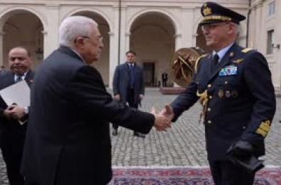 Mattarella a Abu Mazen: "Anp e' un interlocutore fondamentale"