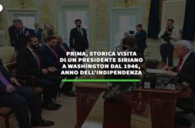 Prima storica visita di un presidente siriano a Washington dal '46