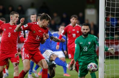 Mondiali: Moldavia-Italia 0-2