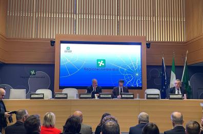 Calderoli e A.Fontana firmano la pre-intesa sull'Autonomia