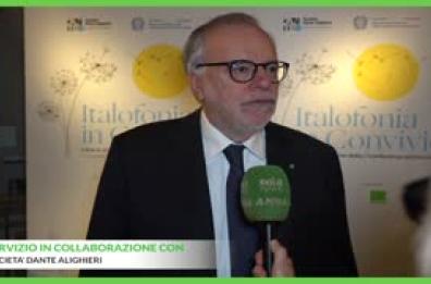 Riccardi: "L'italiano e' una lingua che crea ponti e favorisce il dialogo"