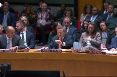 Il Consiglio Sicurezza dell'Onu vota a favore del piano di Trump per Gaza, si' a una forza internazionale