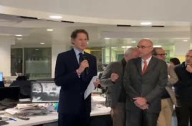 Elkann: "L'attacco alla Stampa e' stato brutale e vile"