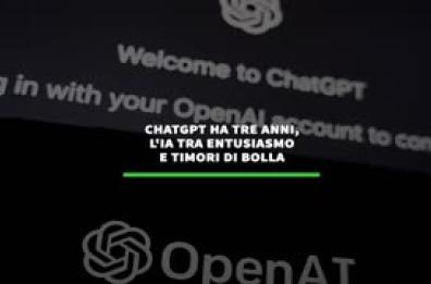 ChatGpt ha tre anni, l'IA tra entusiasmo e timori di bolla