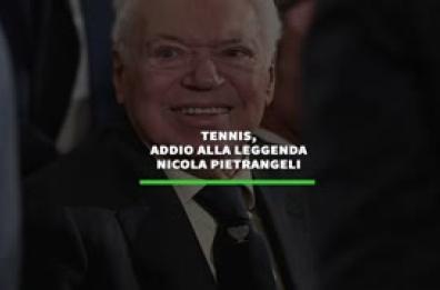 Tennis, addio alla leggenda Nicola Pietrangeli Tennis, addio alla leggenda Nicola Pietrangeli
