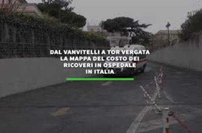 Dal Vanvitelli a Tor Vergata, la mappa del costo dei ricoveri in ospedale in Italia Dal Vanvitelli a Tor Vergata, la mappa del costo dei ricoveri in ospedale in Italia
