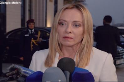 Meloni su Cavo Dragone: "Fase in cui bisogna misurare bene le parole"