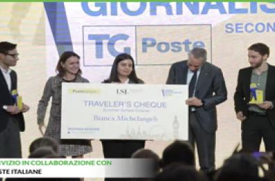 Bianca Michelangeli vince la seconda edizione del premio Tg Poste Bianca Michelangeli vince la seconda edizione del premio Tg Poste