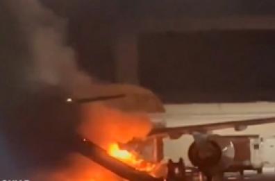 Brasile, incendio sotto un velivolo all'aeroporto di San Paolo