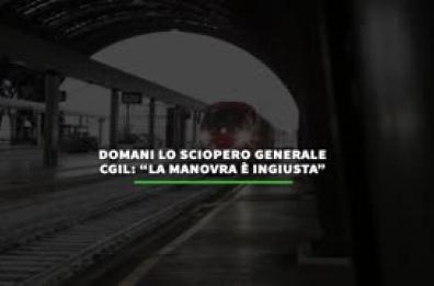 Domani lo sciopero generale CGIL: "La manovra e' ingiusta" Domani lo sciopero generale CGIL: "La manovra e' ingiusta"