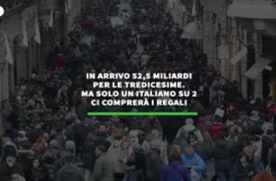In arrivo le tredicesime per 36 milioni di italiani. Solo uno su 2 ci comprera' i regali In arrivo le tredicesime per 36 milioni di italiani. Solo uno su 2 ci comprera' i regali
