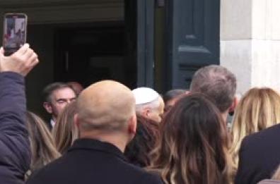 Papa Leone XIV visita a sorpresa il Senato Papa Leone XIV visita a sorpresa il Senato