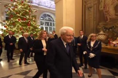 Natale al Quirinale,  Mattarella tra i bambini delle case famiglia