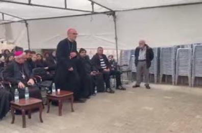 Pizzaballa in visita a Gaza: "Siete esempio di fede per il mondo"