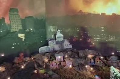 Il presepe tra le macerie e le bombe di Gaza, da Avis un invito a riflettere sulla pace