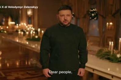 Zelensky per Natale: "Abbiamo tutti un sogno, che (Putin) muoia"