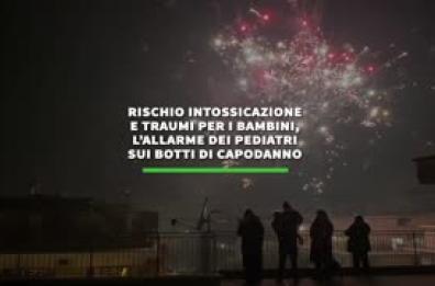 L'allarme dei pediatri sui botti di Capodanno, rischio intossicazione per i bambini