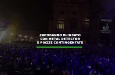 Metal detector e piazze contingentate, le misure per Capodanno