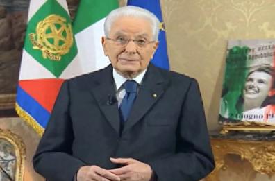 Mattarella: "Ripugnante chi nega la pace perche' si sente piu' forte"
