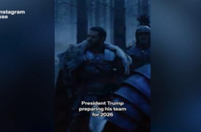 Trump gladiatore, la scena cult del film sul social della Casa bianca Trump gladiatore, la scena cult del film sul social della Casa bianca