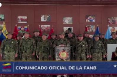 Venezuela, l'Esercito riconosce la presidenza di Rodriguez
