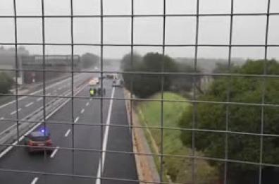 Assalto a un portavalori sulla A14, tratto chiuso nel Chietino