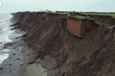 Inghilterra, bunker nucleare a rischio crollo per l'erosione costiera