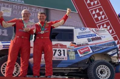 Unterholzner e Gaioni terzi alla Dakar Classic