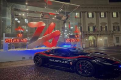 Milano Cortina, la Maserati dei Carabinieri pronta al servizio