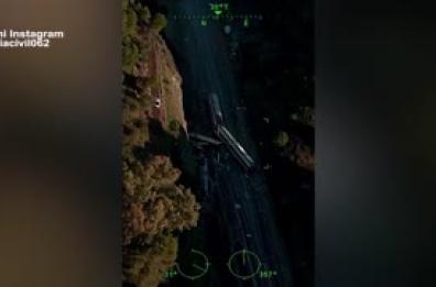 Spagna, salgono a 39 le vittime del deragliamento: le immagini aeree