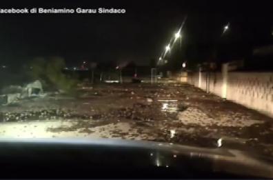 Maltempo nel Sassarese, strade allagate a Capoterra