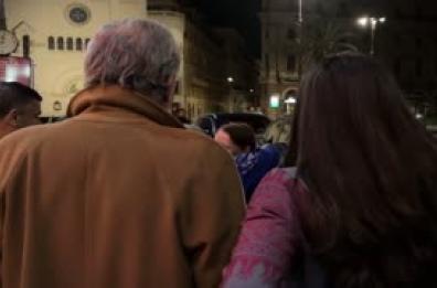 Fadwa Barghouti a Roma per il documentario "Tomorrow's Freedom"