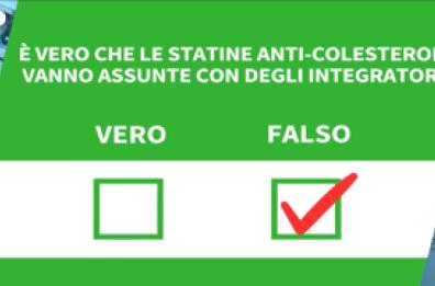 ANSA VERIFIED - E' vero che le statine anti-colesterolo vanno assunte con degli integratori?