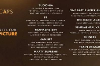 Oscar, man bassa di nomination per "Sinners" e "Una battaglia dopo l'altra"