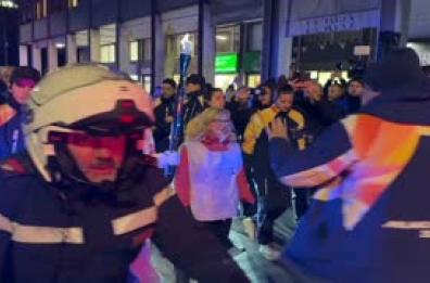 Milano Cortina, acceso in Prato della Valle a Padova il braciere olimpico di tappa