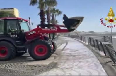 Maltempo in Calabria, avviate le operazioni di ripulitura