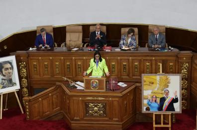 Delcy Rodriguez chiede all'opposizione venezuelana di trovare un accordo